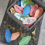 Vintage Hotel Key Tag