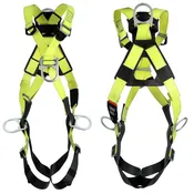3M DBI-Sala ExoFit 1600215 X50 Coated Cross-Over Web Climbing /Positioning Safety Harness, ANSI, Medium/Large, 1 Each