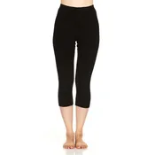 Midweight Women's Ski Bottom 3/4 Length - Woolverino