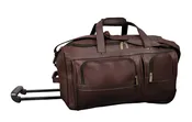 20" Wheeled Duffel Bag in Colombian Leather
