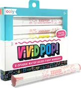 Vivid Pop! Water Based Paint Markers: Pastel