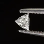 0.18ct TRILLION CUT LOOSE DIAMOND G SI TRIANGLE SHAPE NATURAL GEOMETRIC 1/5ct
