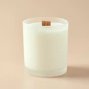 10 oz Clear Frosted Glass Tumbler Jar