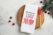 Canary Road - Done in Love Valentine Towel