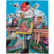 Sentrock - "A WESTSIDE BIRD'S EYE VIEW" - Limited Edition Print