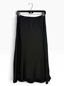 1. STATE SATIN MIDI SKIRT