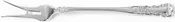 5 3/4" Sterling SIlver 2 Tine Butter Pick , Fork "Buttercup" by Gorham NM