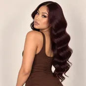 99J Burgundy Body Wave 3 Bundle Deal — 100% Human Hair