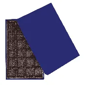 2 PC Chocolate Box -9.75 x 6.25 x 1.25