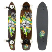 34" X 8.7" Strand Squall Sector 9 Complete Skateboard
