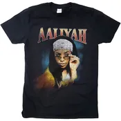 Aaliyah Unisex Vintage Inspired Band Tee — Your Site Title