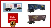 Big Car Set C - CN Reefer, Ontario Hi-Cube, Hydra-Cushion Hi-Cube