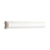 0.7" x 6" Stripe Liner | White - Gloss | Nori Ceramic Collection