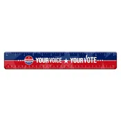 12 Inch Ruler Tag 12-1/4”W x 1-13/16”H