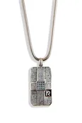REYHAN HAKKI MENS 925 SILVER VIPER BLUE TOPAZ TAG