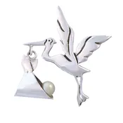 Stork Pin