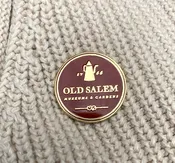 Old Salem Logo Pin