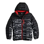 Boys 8-20 Ultra Camo Quilted Puffer Jacket