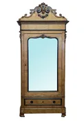 American Aesthetic Movement Oak Armoire, Circa 1880, 8'6"H, PA6978TF