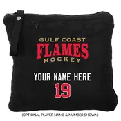 GULF COAST FLAMES PACKABLE TRAVEL BLANKET