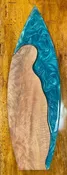 Mango Wood & Resin Display Surfboard Made in Hawaii