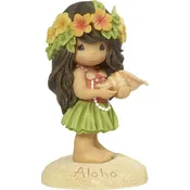 Aloha, Hawaiian Girl Figurine