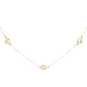 15" Choker Simplicity Chain Gold -  Classic Gold 6mm