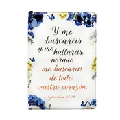 Biblia de Estudio Reina Valera 1960 Arco Iris color Blanco con Flores