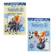 PUZZLE & ACTIVITY VARIETY BOOK MARVEL FANTASTIC 4  2 ASSORTED IN 48PC FLOOR DISPLAY