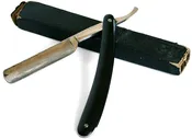Vintage Style Straight Edge Blade — Flower Girls OBX