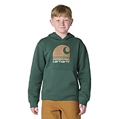 Carhartt Kids Long Sleeve Hooded Graphic Sweatshirt