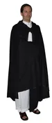 Black Handmade Moroccan Man Cape - Treasure of Morocco