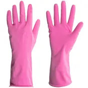 ForPro Rubber Gloves Cotton Candy Large 6-pr