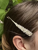Barrette with Herkimer Diamonds — Ted Muehling