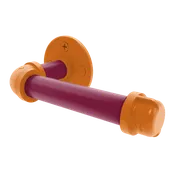 Collection European Style Toilet Tissue Holder Blacksburg Game Day Edition P-100-ETP