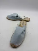 2 Chic Blue Size Small Denim Mule Flats