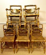 Hitchcock Chairs - Set of 8