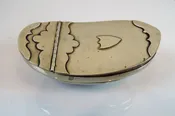 Antique 19th C Tin Lined Hip Snuff Box Silver Plate English Hinged Pocket Size