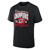 Carolina Hurricanes Black 2026 Eastern Conference Champions Short Sleeve T Shirt