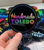 Holographic Logo Sticker