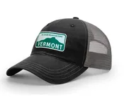 Vermont Green Mountains Hat (Black/Charcoal)