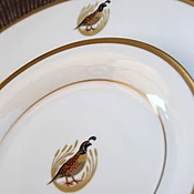 Quail Dinner plates
