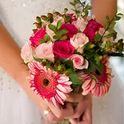 100 Roses 120 Gerberas and 50 Spray Rose DIY Wedding Flower Kit