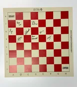 2025 American Cup Vinyl Board Autographed by Women's Field
