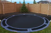14′ Round VPS Trampoline with Vented Pad