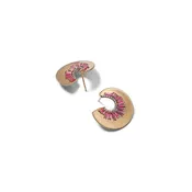 Aperture Bypass Hoops - Ruby