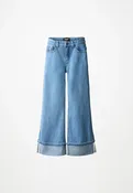 Aleen Woven Pants Washed Blues