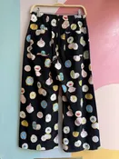 Colette Wide Leg Crop Pants: Danielle Kroll Ed.