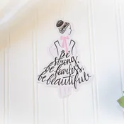 Be Strong, Be Fearless, Be Beautiful Sticker