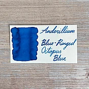 Anderillium Blue-Ringed Octopus Blue  - 1.5 Oz Bottled Ink